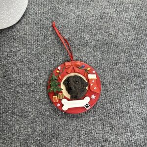 Pet Dog Christmas Ornament Chocolate Lab Dog Bone Can Be Personalized New